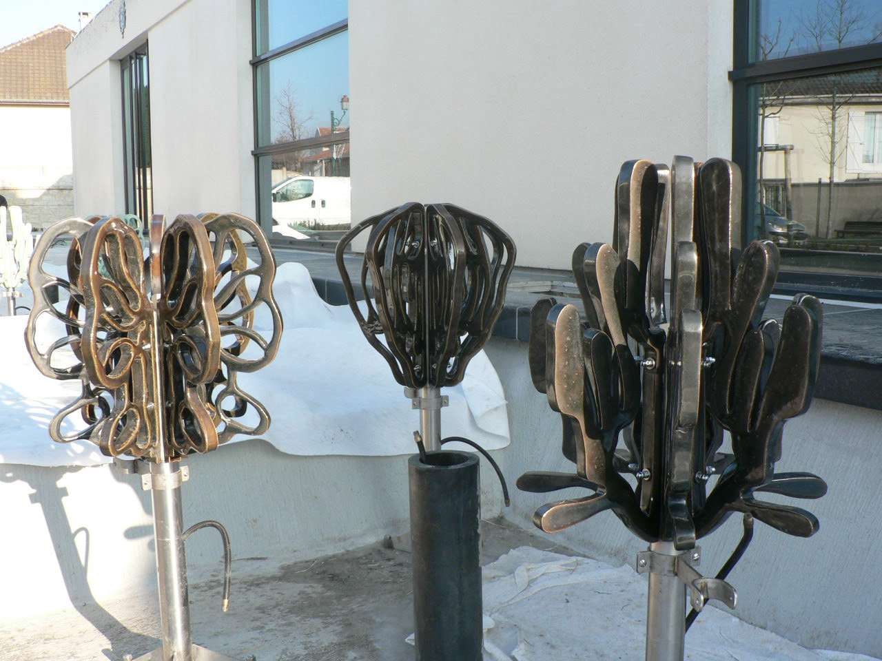 Aménagement des bassins & abords pour pièces d’eau — vue 2